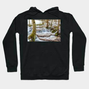 Calc-sinter or Travertine terraces, Gutenberg, South Germany Hoodie